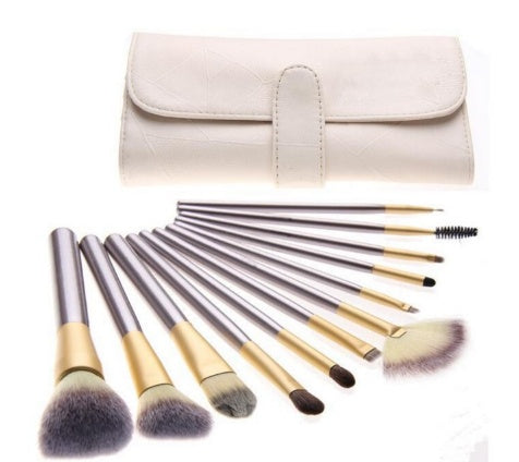 Persian Make-up Brush Suit Rice White Make Up Brush, Champagne Color Brush Handle Make-up Brush Without Persian Make-up Brush Suit Rice White Make Up Brush, Champagne Color Brush Handle Make-up Brush Without